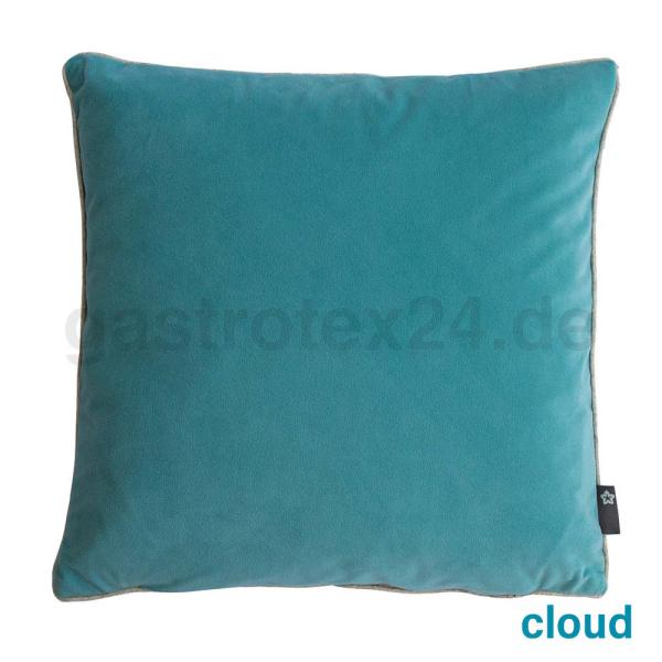 Dekokissen  Melva Velour Farbe cloud